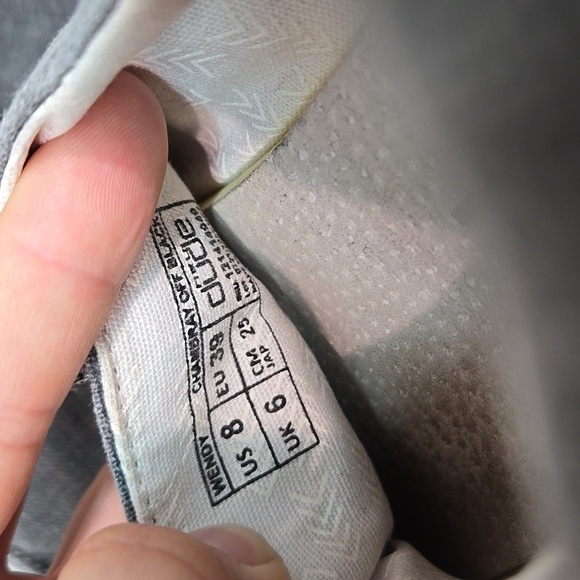 Hey Dude Womens Wendy Chambray off white Loafer Slip on shoes sz 8 - Picture 7 of 10